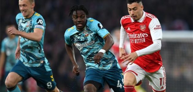 فيديو | آرسنال يفلت من الهزيمة أمام ساوثهامبتون بتعادل يمهد لقب الدوري الإنجليزي لـ مانشستر سيتي