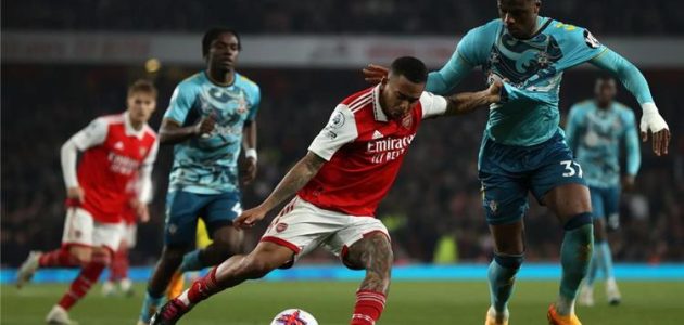 جيسوس بعد التعادل أمام ساوثهامبتون: آرسنال افتقر للتركيز ولكن هناك فرصة للفوز بـ الدوري الإنجليزي